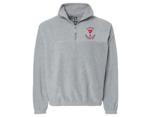 Load image into Gallery viewer, Clinton Christian Church Embroidered Quarter Zip Fleece Pullover
