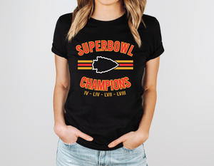 Superbowl Champions Short Sleeve Tee