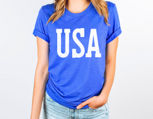 Load image into Gallery viewer, USA Short Sleeve Tee (3X)
