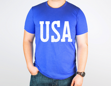 Load image into Gallery viewer, USA Short Sleeve Tee (3X)
